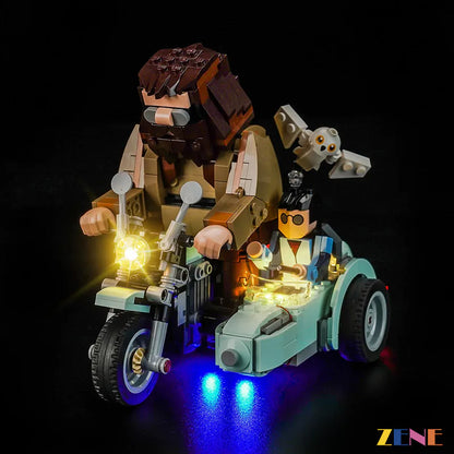 Kit de iluminación para LEGO Hagrid y Harry's Motorcycle Ride n.° 76443