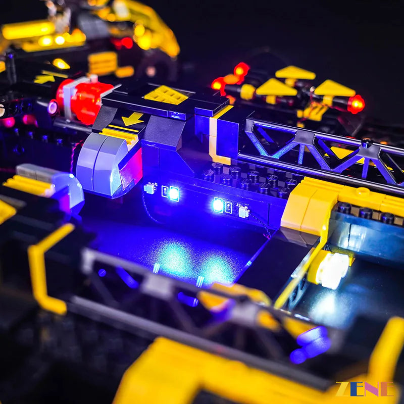 Kit de iluminación para LEGO Blacktron Renegade 10355 (Iconos) 
