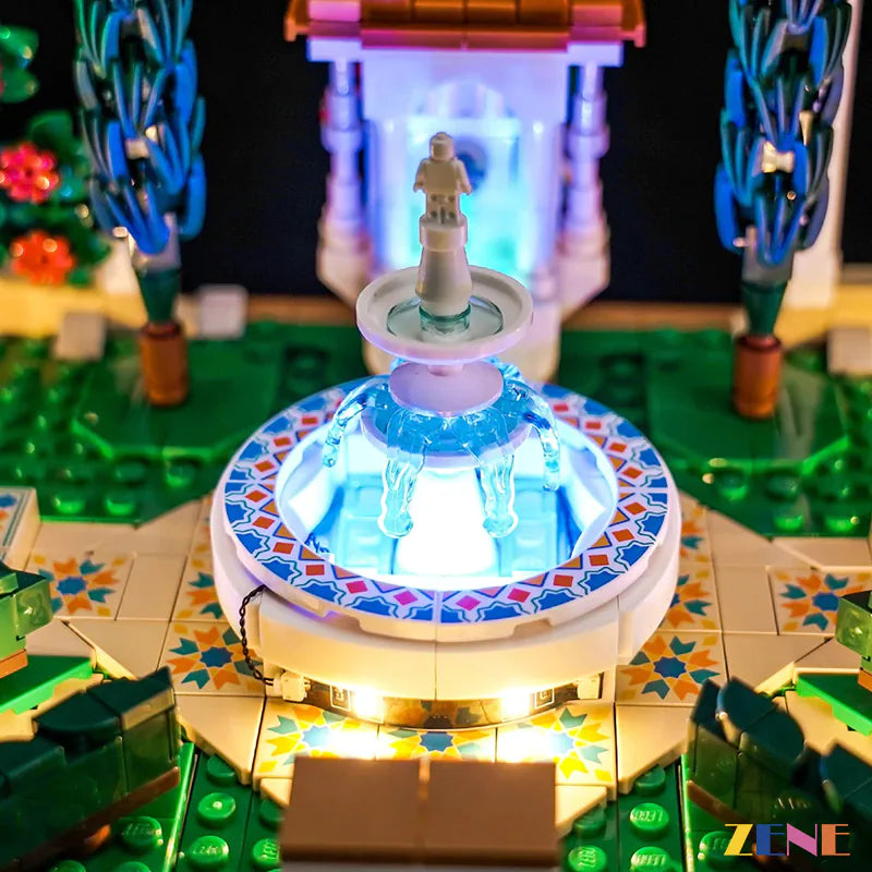 Kit de iluminación para LEGO Fountain Garden n.° 10359