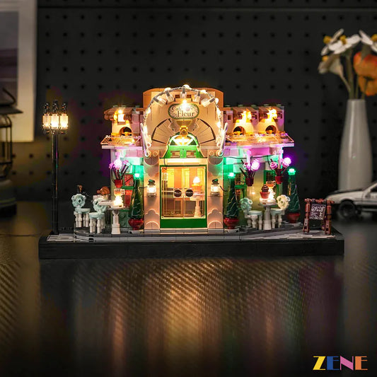 Kit de iluminación para LEGO French Café n.° 10362 