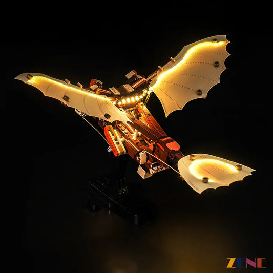 Kit de iluminación para la máquina voladora LEGO de Leonardo da Vinci n.° 10363