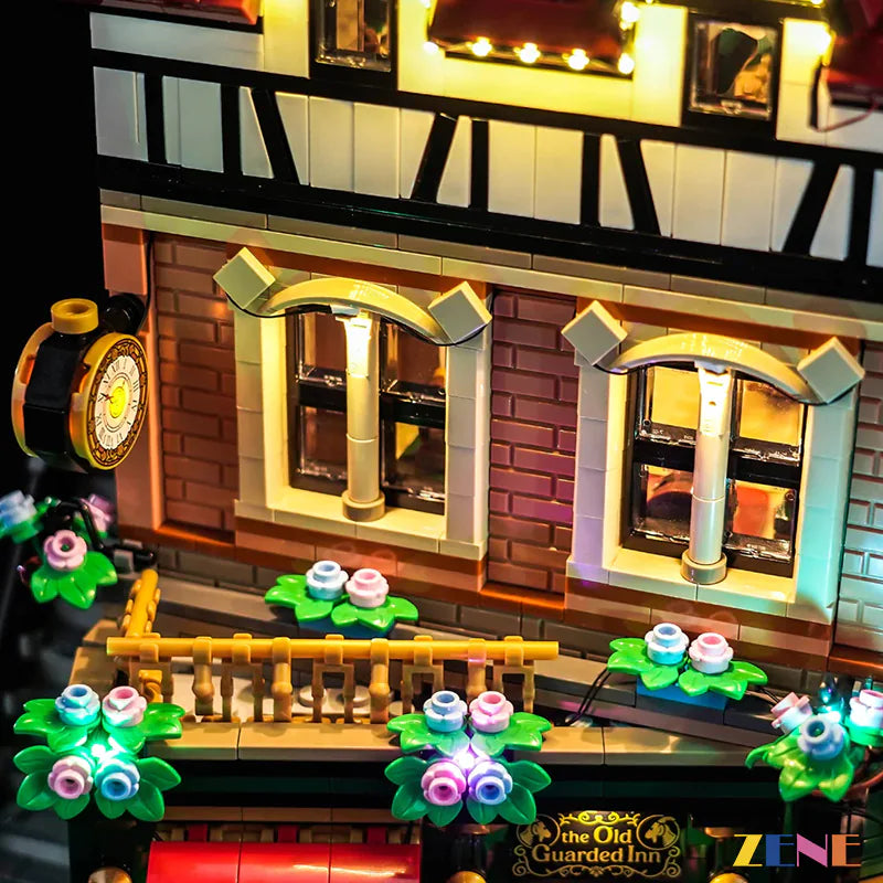 Kit de iluminación para LEGO Tudor Corner n.° 10350