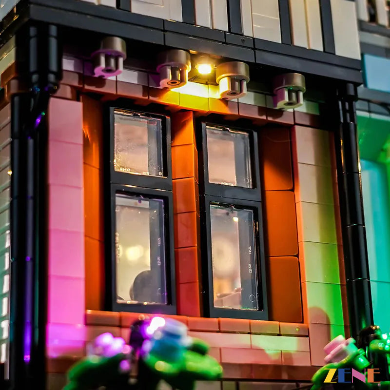 Kit de iluminación para LEGO Tudor Corner n.° 10350