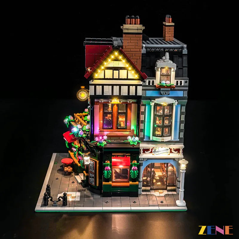 Kit de iluminación para LEGO Tudor Corner n.° 10350