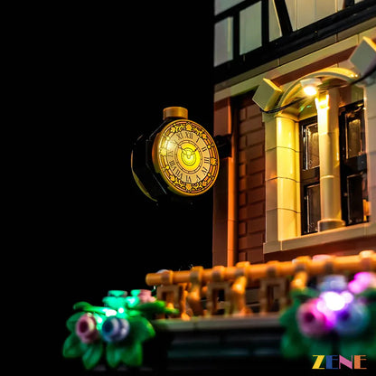 Kit de iluminación para LEGO Tudor Corner n.° 10350