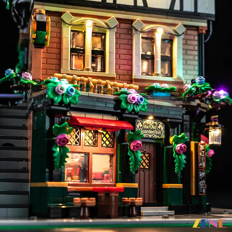 Kit de iluminación para LEGO Tudor Corner n.° 10350