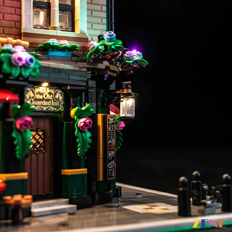 Kit de iluminación para LEGO Tudor Corner n.° 10350