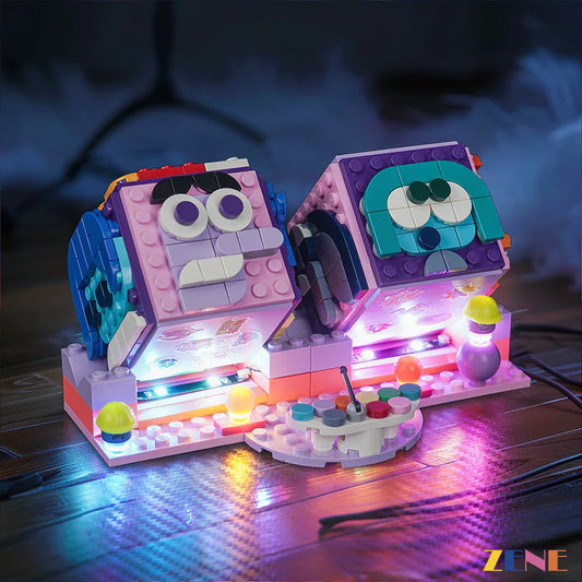 Kit de iluminación para LEGO Inside Out 2 Mood Cubes 43248 