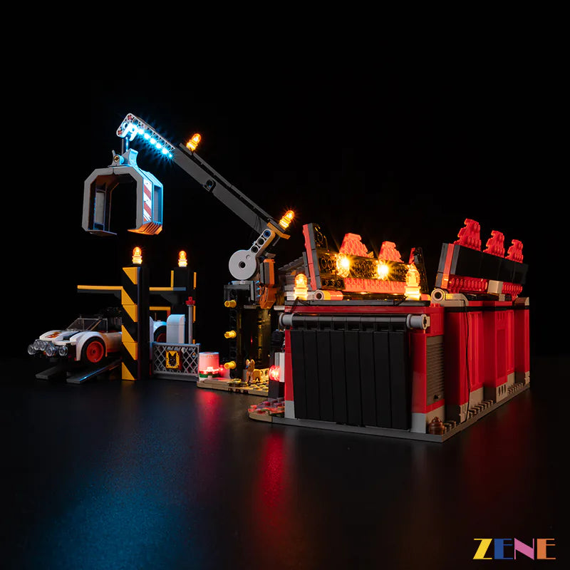 Kit de iluminación para LEGO Scrapyard con coches n.° 60472