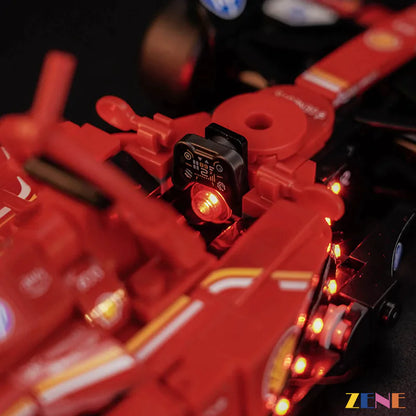 Kit de iluminación para el coche de carreras LEGO Ferrari SF-24 F1 n.° 77242 