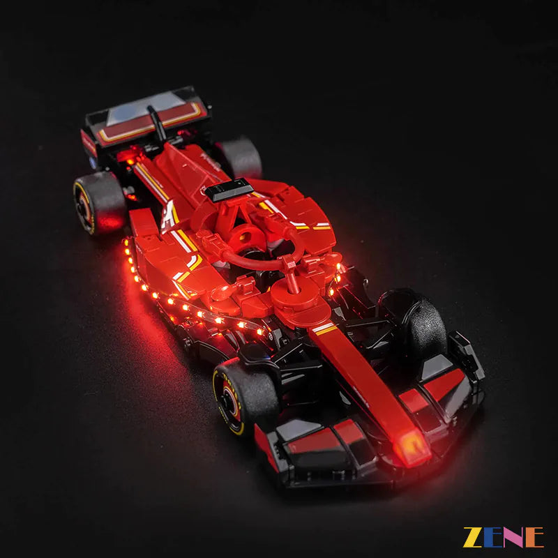 Kit de iluminación para el coche de carreras LEGO Ferrari SF-24 F1 n.° 77242 