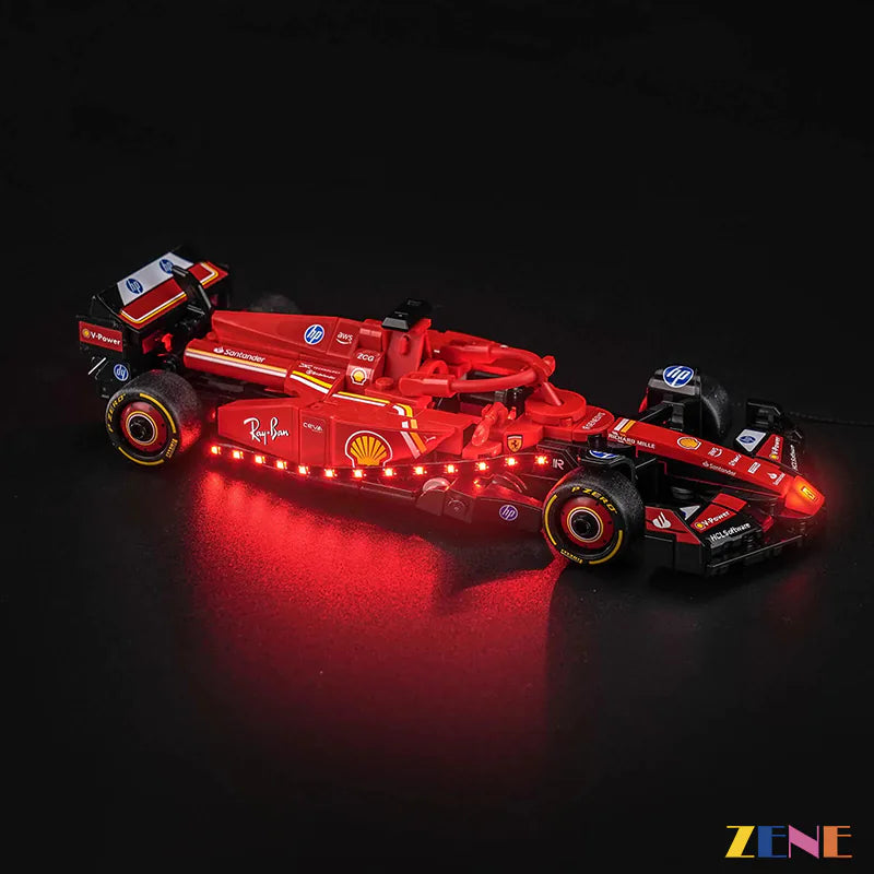 Kit de iluminación para el coche de carreras LEGO Ferrari SF-24 F1 n.° 77242 