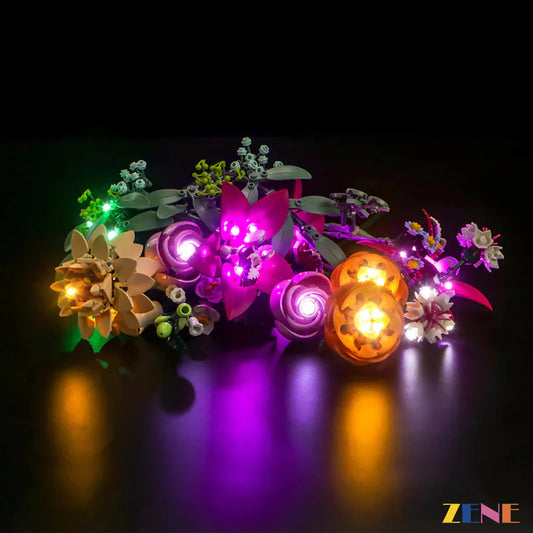 Kit de iluminación para LEGO Pretty Pink Flower Bouquet n.° 10342