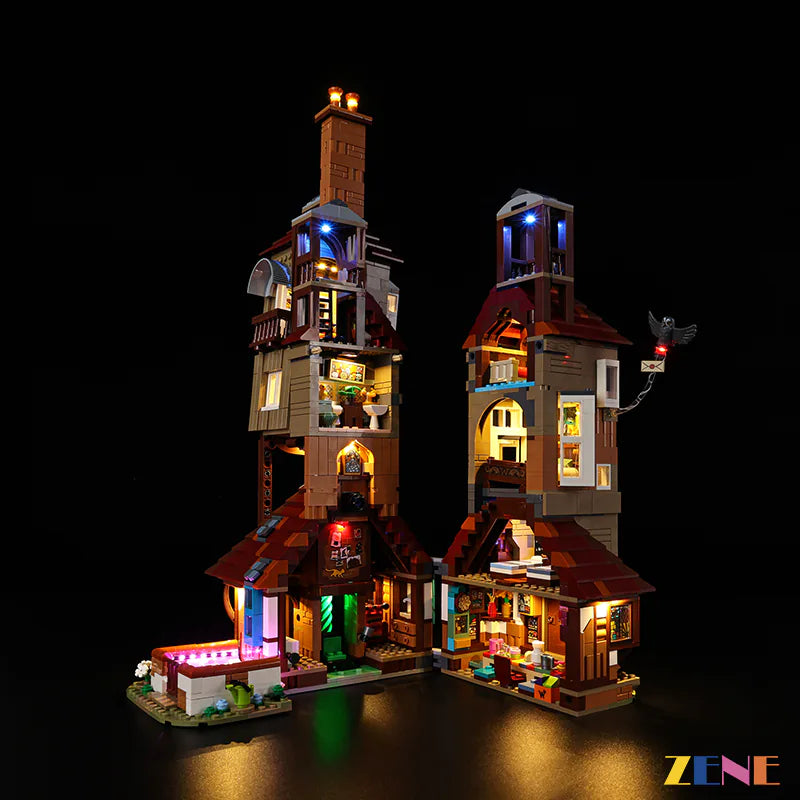 Kit de iluminación para LEGO La Madriguera Harry Potter n.° 76437 (versión 2)