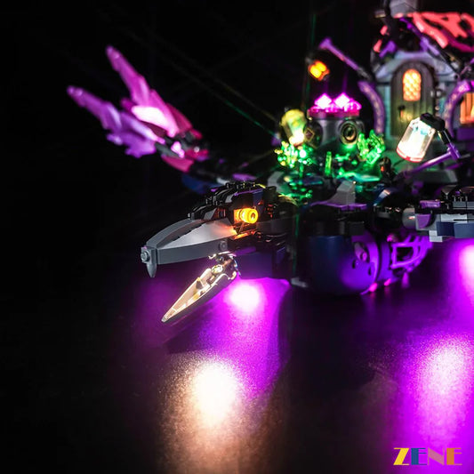 Kit de iluminación para LEGO The Never Witch's Midnight Raven n.° 71478