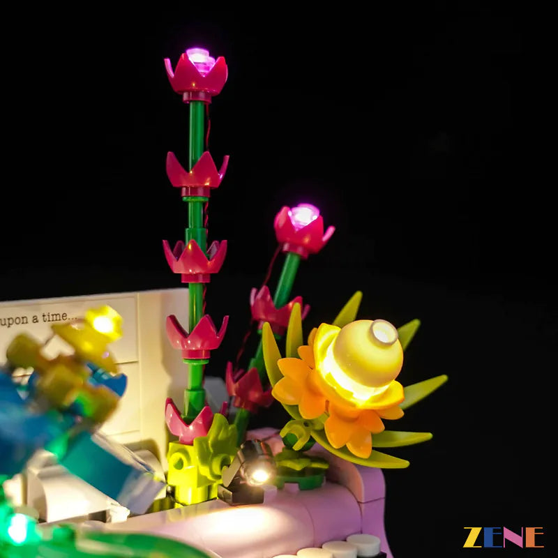 Kit de iluminación para máquina de escribir LEGO con flores n.° 31169