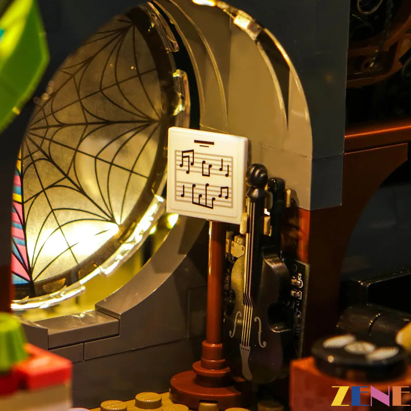 Kit de iluminación para LEGO Wednesday Enid's Dorm Room 76781 