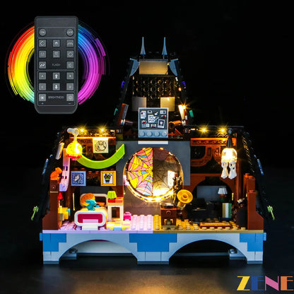 Kit de iluminación para LEGO Wednesday Enid's Dorm Room 76781 