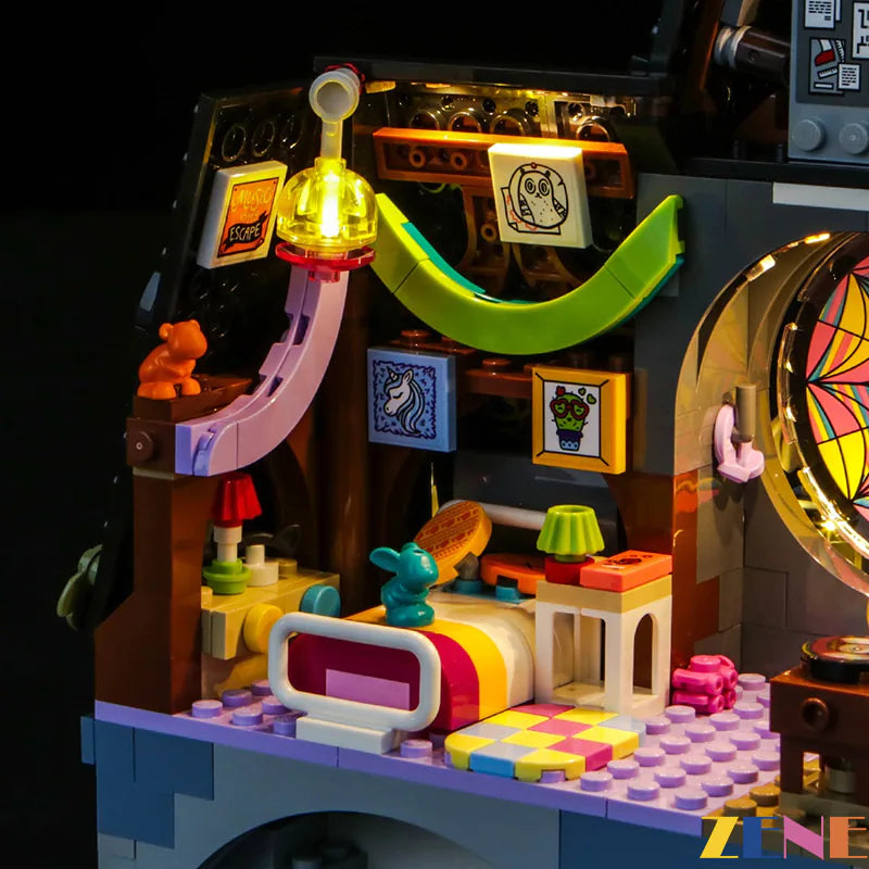 Kit de iluminación para LEGO Wednesday Enid's Dorm Room 76781 