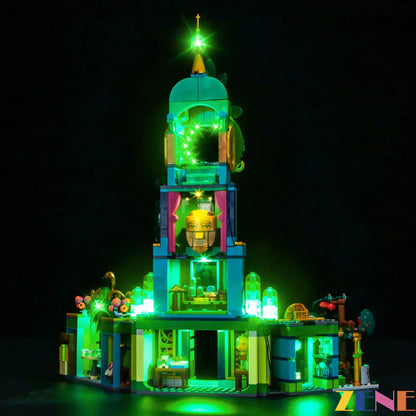 Kit de iluminación para LEGO Emerald City Wicked n.° 75684