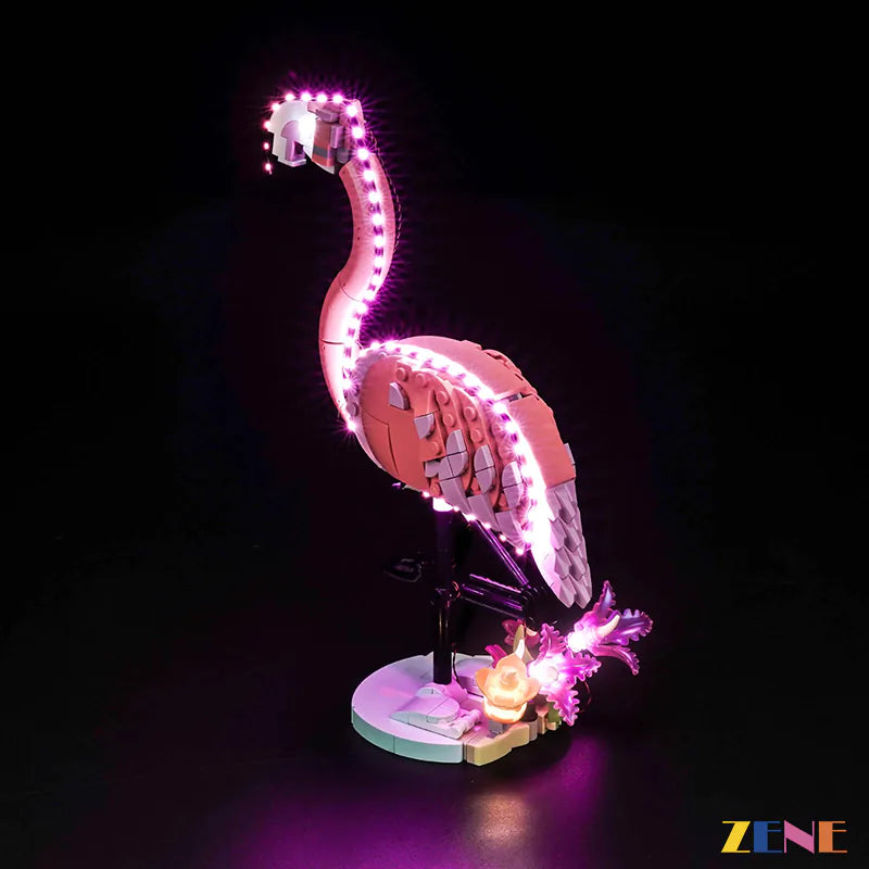 Kit de iluminación para LEGO Wild Animals: Flamenco rosa n.° 31170 