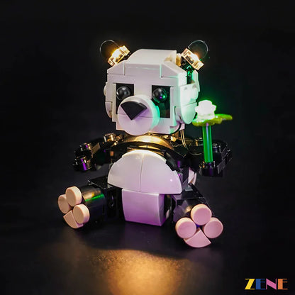 Kit de iluminación para LEGO Wild Animals Panda Family 31165 