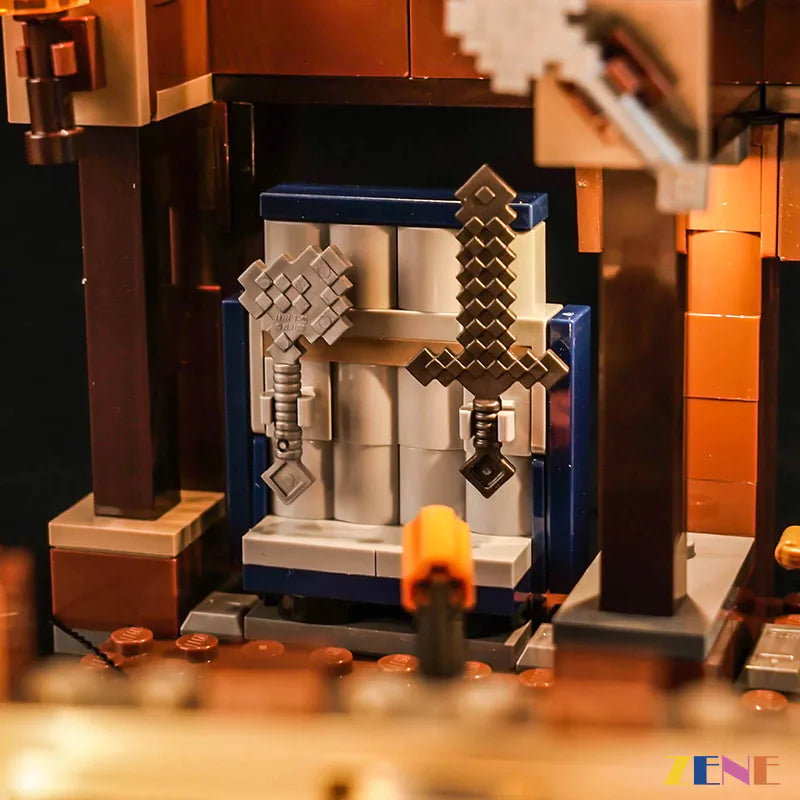 Kit de iluminación para el ring de combate LEGO Woodland Mansion n.° 21272