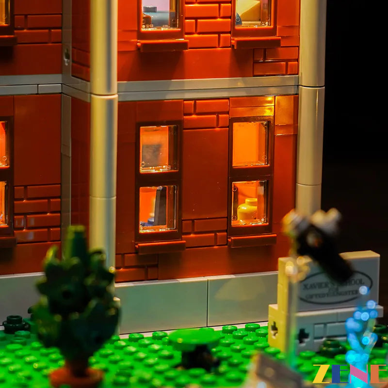 Kit de iluminación para LEGO X-Men La Mansión X n.° 76294 Marvel