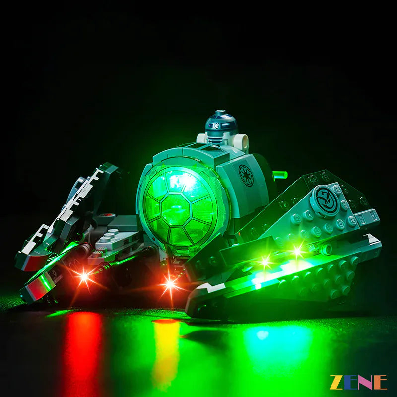 Kit de iluminación para el caza estelar Jedi de LEGO Yoda n.° 75360