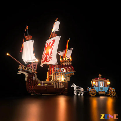 Kit de iluminación para LEGO® Torneo de los Tres Magos: La Llegada n.° 76440