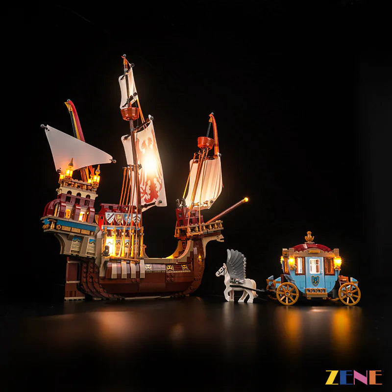 Kit de iluminación para LEGO® Torneo de los Tres Magos: La Llegada n.° 76440