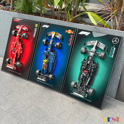 Frame Display Board for LEGO F1 Cars Technics' Photo