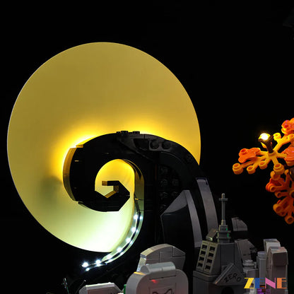 Kit de iluminación para LEGO Tim Burton's Pesadilla antes de Navidad #21351 Ver2