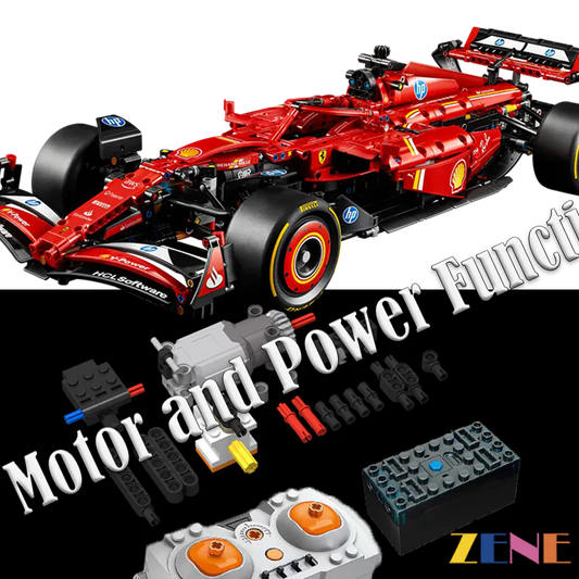 Kit de funciones de potencia para LEGO Ferrari SF-24 F1 n.° 42207 RC Motorizado
