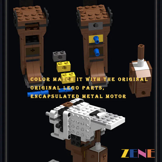 Kit motorizado para LEGO Hedwig n.° 75979 y Fénix de Fawkes y Dumbledore n.° 76394 Power Functions