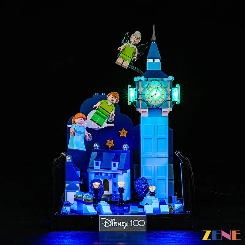 Kit de iluminación para LEGO Peter Pan y Wendy's Flight over London n.° 43232