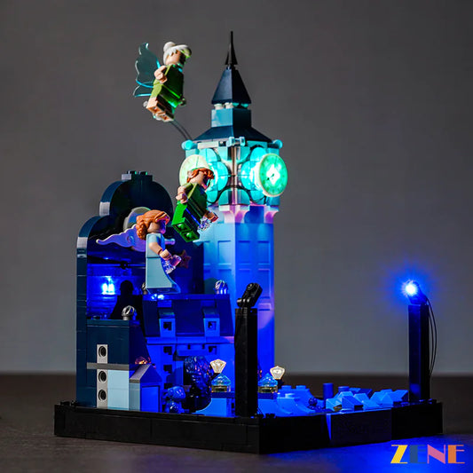 Kit de iluminación para LEGO Peter Pan y Wendy's Flight over London n.° 43232