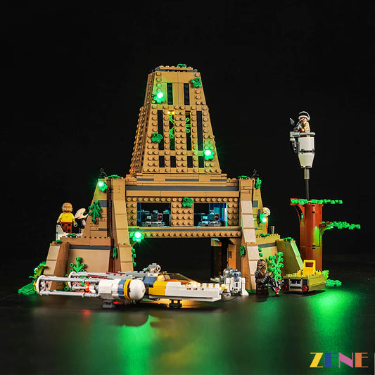 Kit de iluminación para la base rebelde LEGO Yavin 4 n.° 75365