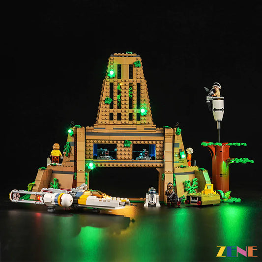 Kit de iluminación para la base rebelde LEGO Yavin 4 n.° 75365