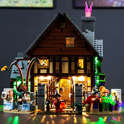 Kit de iluminación para LEGO Disney Hocus Pocus Sanderson Sisters' Cottage n.° 21341 Halloween