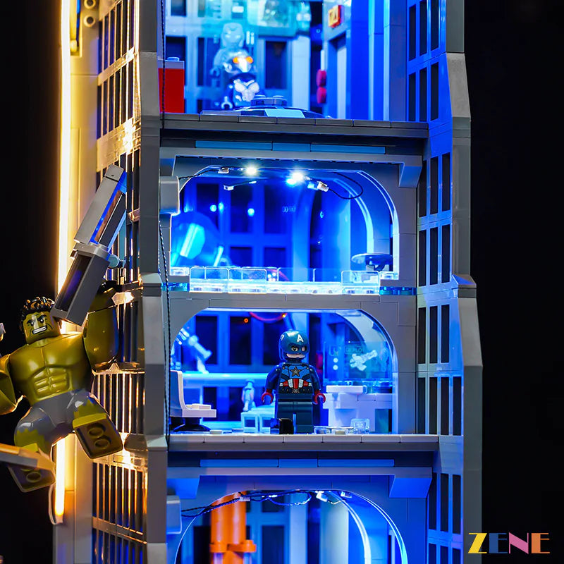 Kit de iluminación para la Torre LEGO Marvel Avengers n.° 76269 (versión 2)