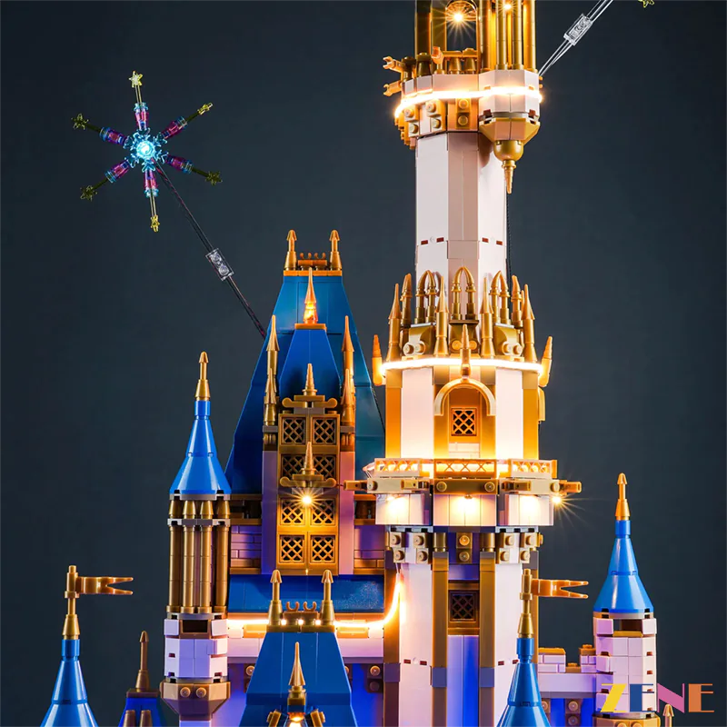 Kit de iluminación para el Castillo LEGO Disney n.° 43222